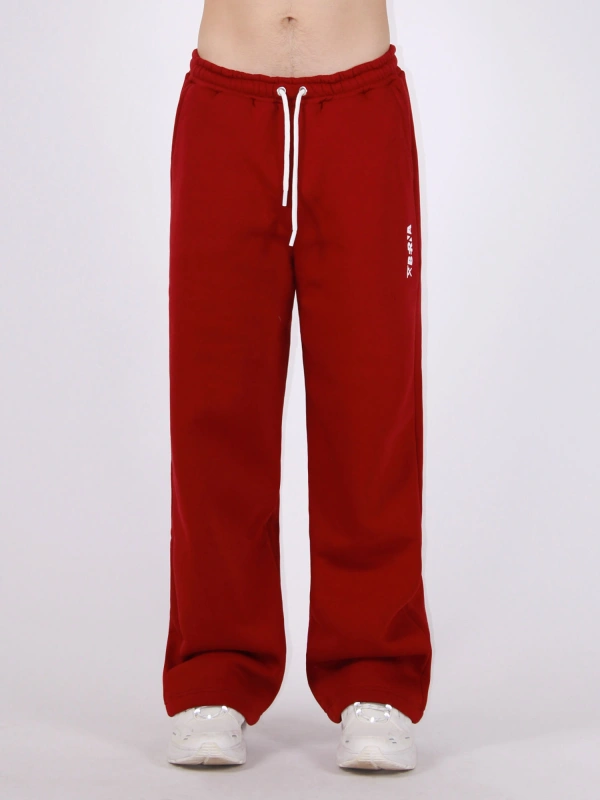 Palazzo trousers with sportswear logo 2